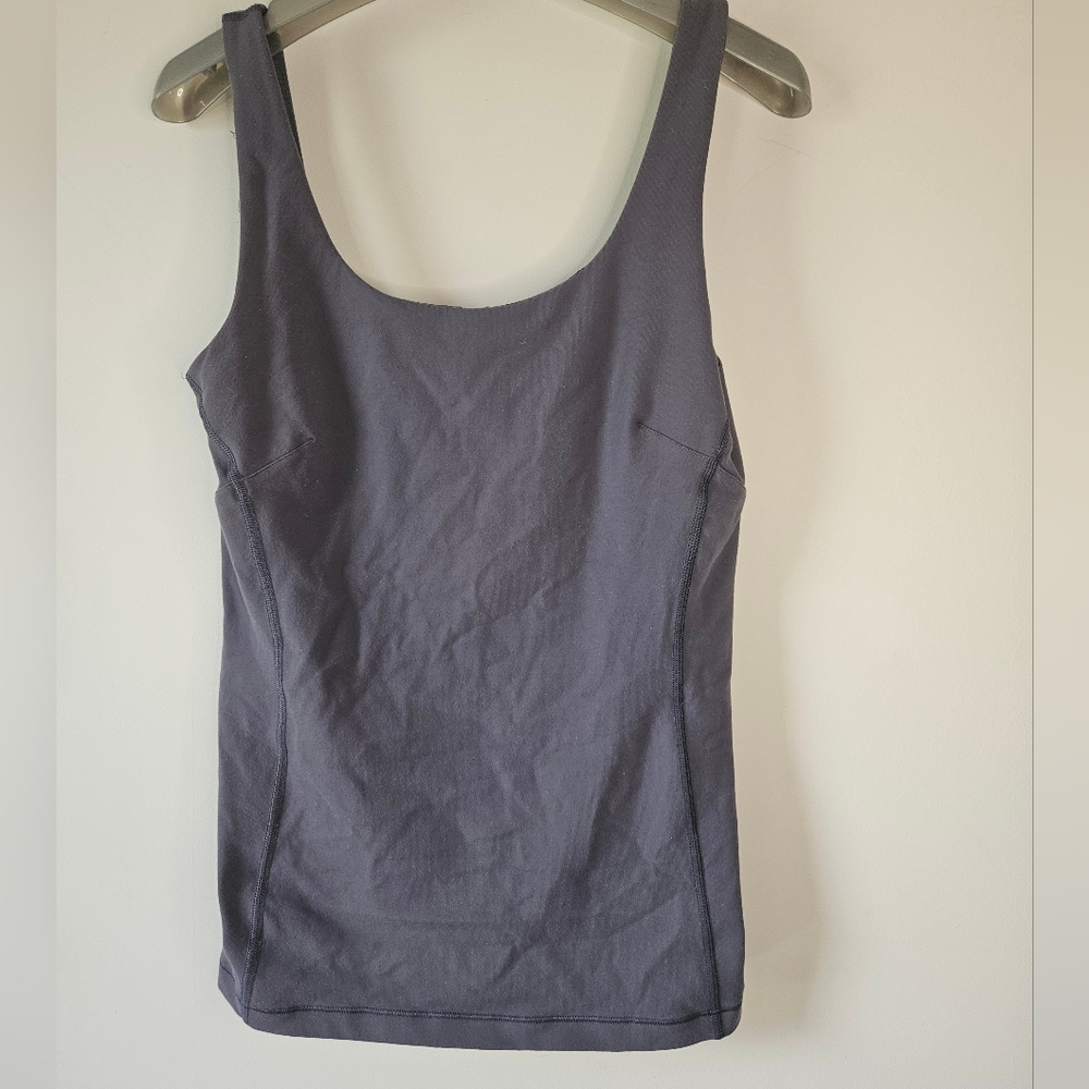 Lululemon Sculpt It Tank In Greyvy